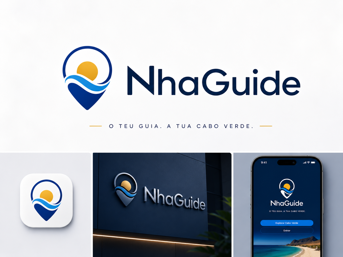 NhaGuide brand identity